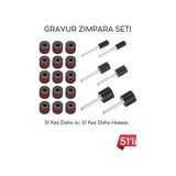 ALK 51'li Mini Zımpara Gravür Seti Dremel Ucu: Profesyonel Taşlama, Parlatma ve Şekillendirme Aleti 722510