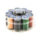 ALK Altın Yaprak Dikiş Ipliği Seti 10'lu Yuvarlak Kutulu ( Lisinya )