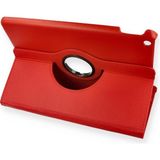 ALK Apple Ipad 10.2 (7.nesil) Kılıf 360 Tablet Deri Kılıf - Kırmızı