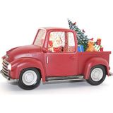 ALK Araba Tasarımlı Işıklı Müzikli Noel Baba Kar Küresi