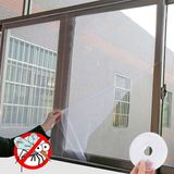 ALK Buffer® Tüm Cam Pencere Kapılara Uyumlu Çift Kanat Pencere Sinekliği