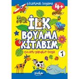 ALK Çıkartmalı Ilk Boyama Kitabım 4+ Yaş-1