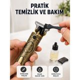 ALK Erkek Bakım Tıraş Makinesi 1500 Mah Lityum Batarya 1 mm 2 mm 3 mm Taraklı - Lisinya