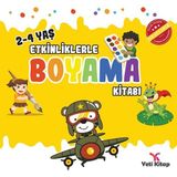 ALK Etkinliklerle Boyama Kitabı 2 - (2-4 Yaş)