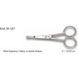 ALK Europe Aplike ve Nakış Makası Kıvrık Küt Uçlu No:4 10,16 cm