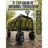 ALK Extra Cepli Katlanabilir Wagon Arabası ile Pratik ve Düzenli Taşıma - Lisinya