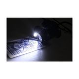 ALK Gözlük Model 20X16MM Optik Lens LED Işık Monoküler Büyüteç