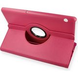 ALK Huawei Mediapad T5 10 Kılıf 360 Tablet Deri Kılıf - Pembe