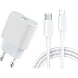 ALK iPhone 14 13 12 11 Uyumlu 20W Hızlı Şarj Adaptörü Lightning Kablo Seti - Lisinya