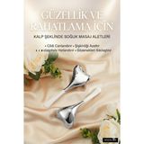 ALK Kalp Şeklinde Soğuk Yüz Masaj Aleti - Cilt Sıkılaştırıcı ve Şişkinlik Giderici Cryo Sticks