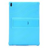 ALK Lenovo Tab E10 TB-X104F Tab 4 10.1 Inch Tablet Standlı Silikon KILIF-(5775)