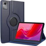 ALK Lenovo Tab M11 TB330FU 360 Tablet Deri Kılıf - Lacivert