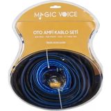 ALK Magicvoice MV-6189 4ga Oto Amfi - Anfi Kablo Seti 120A Sigorta Dahil