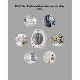 ALK Mini Elektrikli Isıtıcı – Taşınabilir Fanlı Isıtma Sistemi