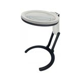 ALK NIKULA-2X5X120MM 10 Ledli Masaüstü Büyüteç ( Lisinya )