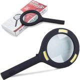 ALK Nikula-3 Ledli Işıklı El Büyüteci 250 Lümen Beyaz Işık Büyüteç 3x Zoom Tamirci Büyüteç WT-374 ( Lisinya )