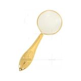ALK Nikula-Altın Renkli 5X-45MM Zarif Işlemeli Özel Tasarlanmış Hediye BÜYÜTEÇ-MG18155-7 ( Lisinya )