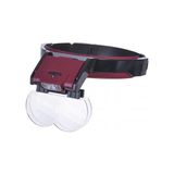 ALK Nikula- Lens Takmalı 4 Lens , LED Lambalı Şapka Tip Büyüteç ( Lisinya )