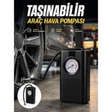 ALK Otomobil Bisiklet ve Motosiklet Için Taşınabilir Lastik Hava Pompası - Lisinya