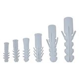 ALK Plastik Dubel Beyaz 6 mm ( 100 Adet )