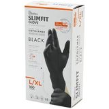ALK Reflex Slimfit Glove KOD-031 L-Xl Siyah Pudrasız Muayene Eldiven 100LÜ