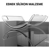 ALK Samsung Galaxy T737 Tab S7 Fe 12.4 Kılıf Anti Shock Tablet Silikon - Şeffaf