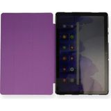 ALK Samsung Galaxy T970 Tab S7 Plus 12.4 Kılıf Tablet Smart Kılıf - Mor