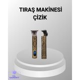 ALK Şarjlı Kablosuz Tıraş Makinesi – 1800 Mah Batarya, Uzun Pil Ömrü, Profesyonel Sessiz Motor - Lisinya