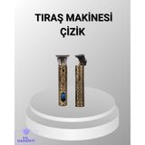 ALK Şarjlı Kablosuz Tıraş Makinesi – 1800 Mah Batarya, Uzun Pil Ömrü, Profesyonel Sessiz Motor