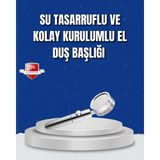 ALK Şelale Sisi ve Masaj Özellikli Banyo Duş Başlığı