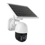 ALK Solar Panelli Su Geçirmez Gece Görüş Destekli Kablosuz Bağlantılı Güvenlik Kamerası ( Lisinya )