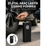 ALK Type-C Şarjlı Güçlü Elektrikli Kompresör Motosiklet Oto Bisiklet Için Yeni Nesil - Lisinya