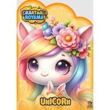 ALK Unicorn Zamanı - Çıkartmalı Boyama Kitabı
