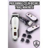 ALK Yeni Nesil Tıraş Makinesi Uzun Şarjlı Paslanmaz Çelik Bıçaklı