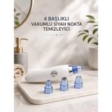 ALK Yeni Nesil Vakumlu Pilli Siyah Nokta ve Yüz Temizleme Cihazı 4 Başlıklı