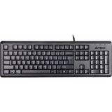 Alka A4 Tech Kr-92, Siyah, USB Kablolu, Türkçe Q, Multimedya, Klavye