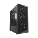 Alka Cooler Master CMP510 Tg 650W 80+ Mesh Panel Siyah Argb 3X120MM Fanlı Mid-Tower Kasa