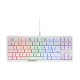 Alka Everest Claw Beyaz Red Swıtch Q USB Mekanik Siyah Aydınlatmalı Gaming Klavye