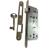 Alka Kale Oval 151 R 40 mm Nikel Oda Kapı Kilidi