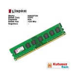 Alka Kıngston 4gb Ddr3 1333MHZ Pc Ram KVR13N9S8/4 (Kutusuz)