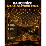 Alka LED File Işık Dekoratif Ağ LED Aydınlatma Iç Mekan Balkon Bahçe Süsü