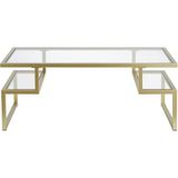 Alka Metal Gold Orta Sehpa