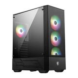 Alka Msı Mag Forge 112R Temperlı Cam 3X120MM 1X120MM Argb Fan Psu Yok Atx Gamıng Kasa