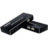 Alka Novacom NVC-KVM60 4K 60 Metre Hdmı+Usb+Ir To Cat6 Kvm Extender
