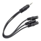 Alka Powermaster Kulaklık Mikrofon Çoklayıcı 3 Port 3.5 mm Splitter Çevirici Dönüştürücü Adaptör PM-4871