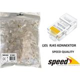 Alka Speed SP-U100 Cat6 RJ45 Konnektör 100 Adet