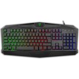 Alka T-Dagger Tanker, T-TGK106, USB Kablolu, Türkçe Q, Rainbow Backlight, Membran Tuşlar, 104 Tuşlu, Gaming Klavye