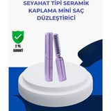 Alka Taşınabilir Saç Düzleştirici Tarak – Ayarlanabilir Isı Kontrollü