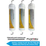 Alkalina Inline Ön Takım Filtre - Kapalı Kasa Su Arıtma Filtresi - 3'lü Arıtma Filtresi