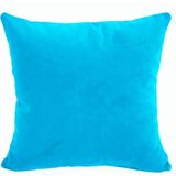 Alkan Homes Çift Taraflı Kadife Dokulu Yastık Kırlent Kılıfı - 50 x 50 cm - Turkuaz